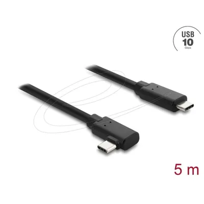 Kabel USB-C DeLOCK 87240 5 m USB 2.0 10 Gbit/s Schwarz