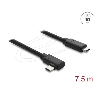 USB-C zu USB-C Kabel DeLOCK 87241 7,5 m 10 Gbit/s Schwarz