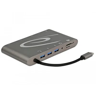 Delock USB-C 3.1 4K Multiport Adapter Hub