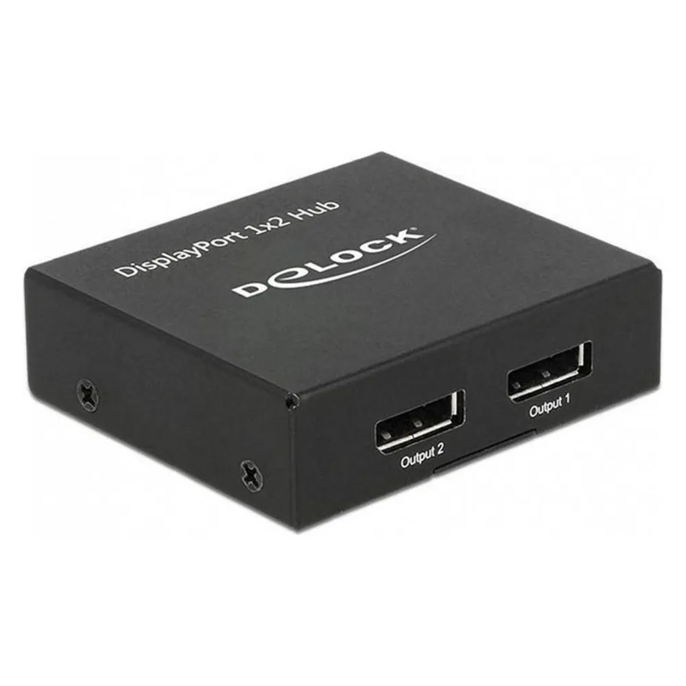 DisplayPort-Splitter DeLOCK 87691 2x DisplayPort 4K 60 Hz