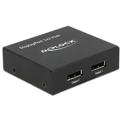 DisplayPort-Splitter DeLOCK 87691 2x DisplayPort 4K 60 Hz