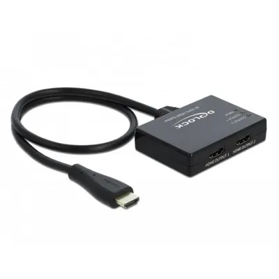 HDMI Splitter DeLOCK 87747 2 Ausgänge 4K Ultra HD 60Hz