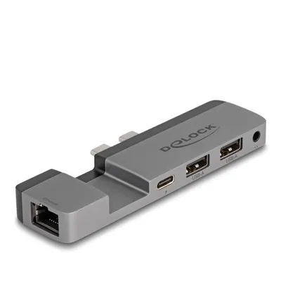 Dockingstation DeLock 87757 Thunderbolt 4 5K 100 W LAN Audio MacBook Pro Air