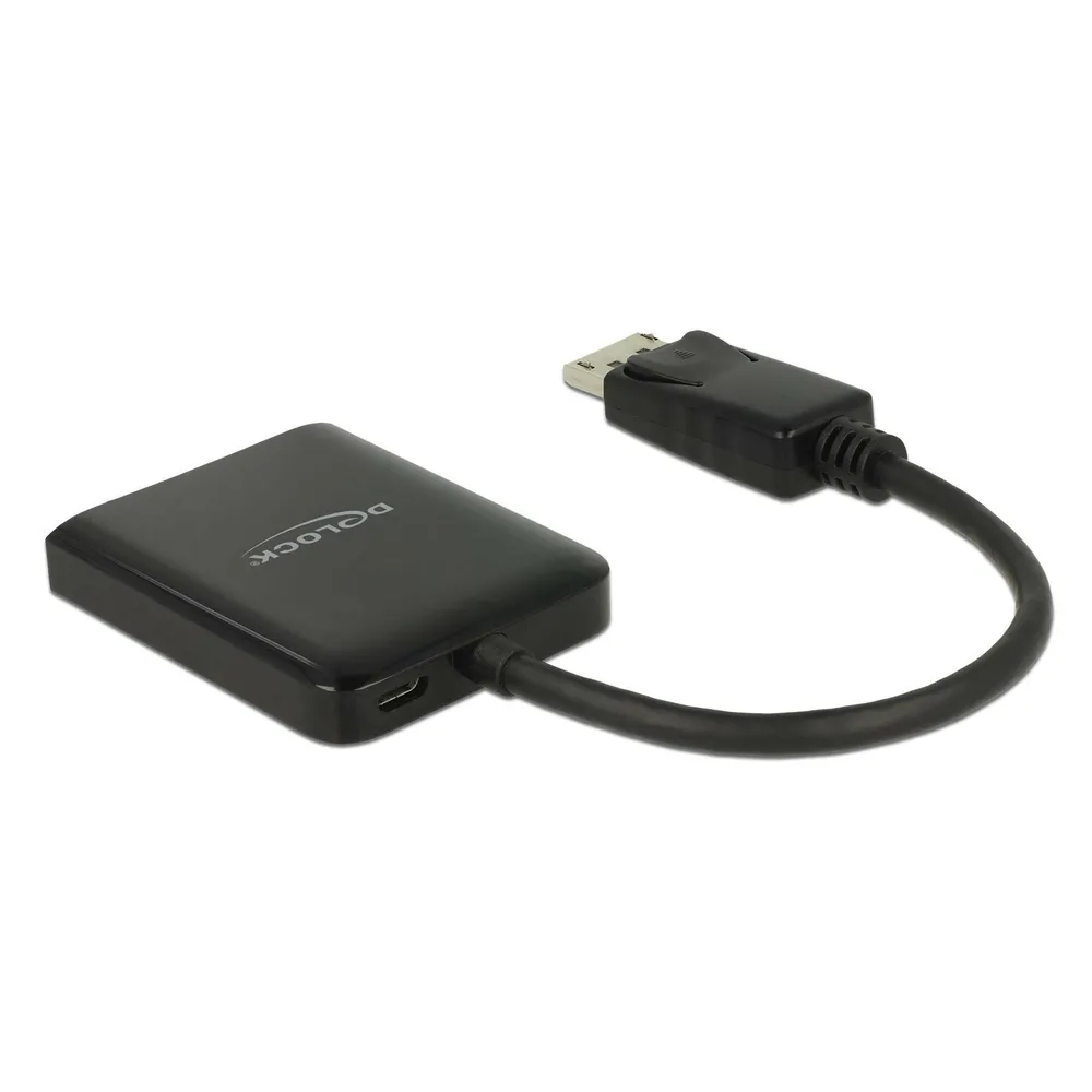 DisplayPort 1.4 DeLOCK Splitter 1 x DisplayPort auf 2 x HDMI MST