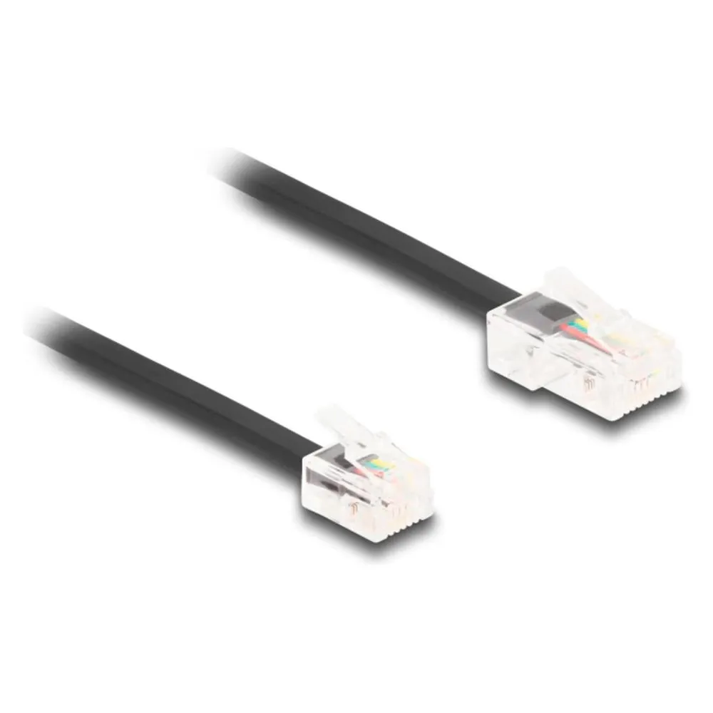 Delock Telefonkabel RJ45 Stecker zu RJ11 Stecker