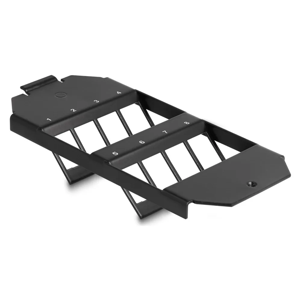 Delock Keystone Halterung 8 Port für Bodentank