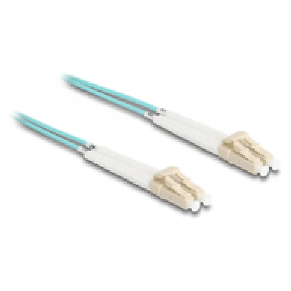 Delock LWL Kabel LC-D > LC-D Multimode OM3 winkelbar 3,0m (3 m)