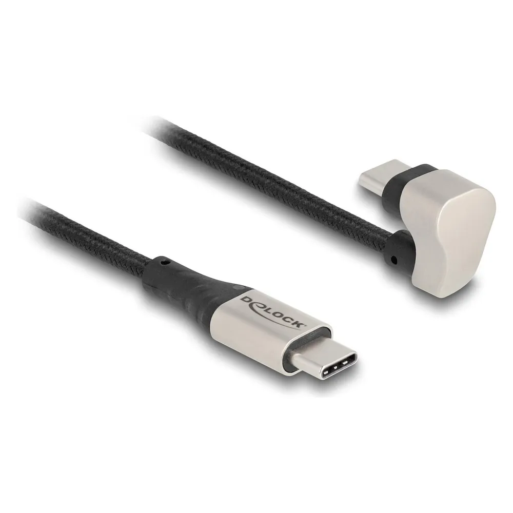 Delock USB 2.0 Kabel USB Type-C Stecker zu Stecker 180° gewi