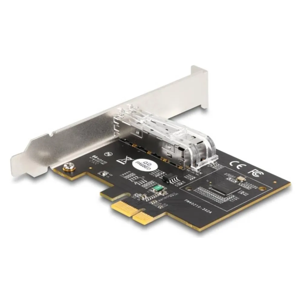 Tarjeta de Red Delock 88318 PCI Express SFP 1 Gbps Intel I210 VLAN Jumbo Frames