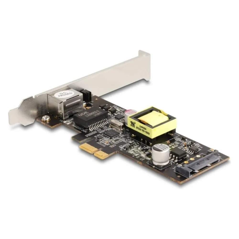 Tarjeta de Red Delock 88506 PCI Express x1 2