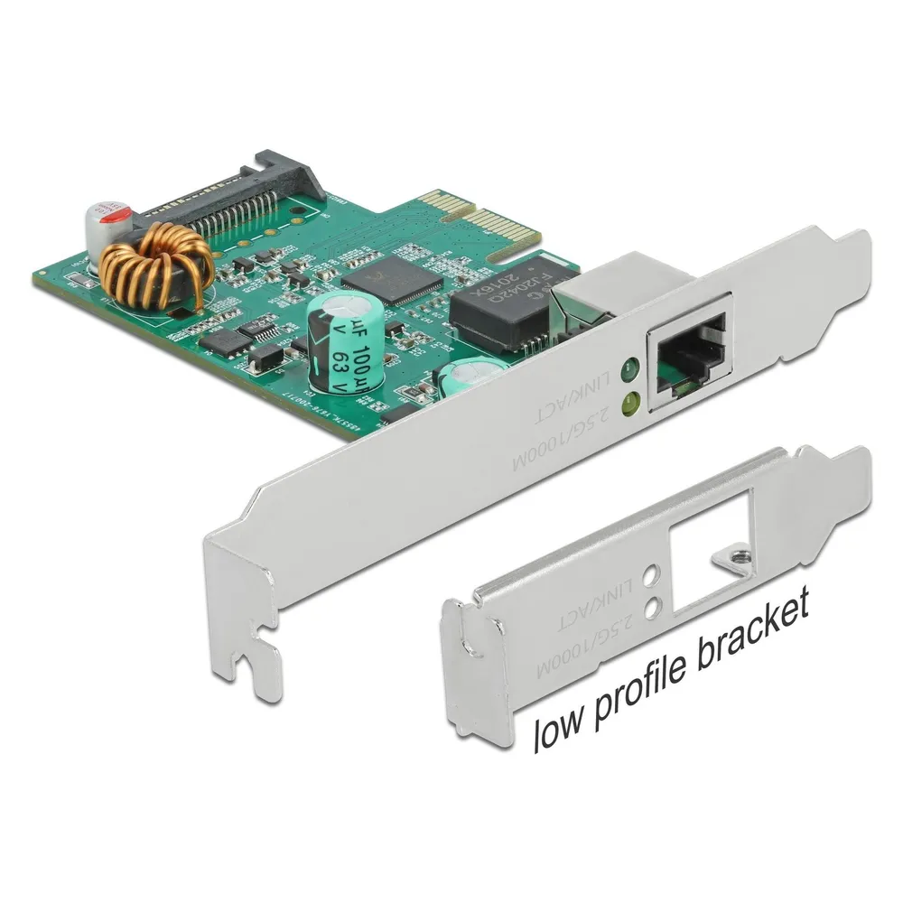 Tarjeta de Red Delock PCI Express 2