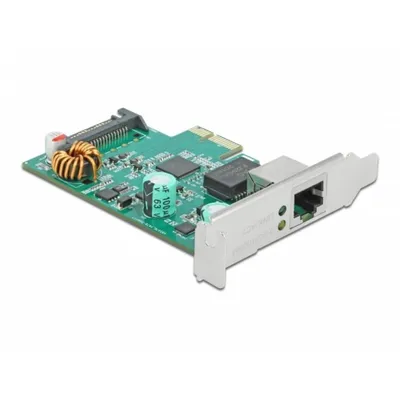 Tarjeta de Red Delock PCI Express 2,5G PoE+ 1xRJ45 4000 Mbit/s