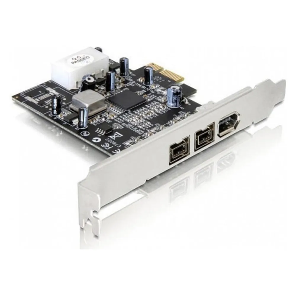 FireWire Karte Delock PCI Express 2x 1394B + 1x 1394A 800 Mbit/s