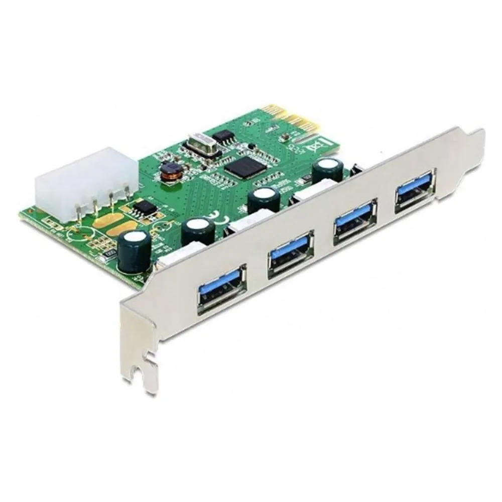 Netzwerkkarte DeLock 89363 PCI Express 5 Gbit/s 4x USB 3.0 extern