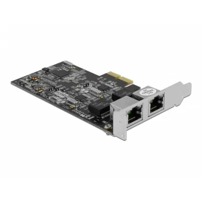 Netzwerkkarte DeLOCK 89530 PCI Express x2 2 x RJ45 2,5 Gigabit LAN Low Profile