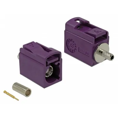 Koaxialstecker Delock 89702 FAKRA D Männchen vergoldet