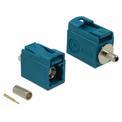 Koaxialstecker Delock 89709 FAKRA Z Männlich Vergoldet
