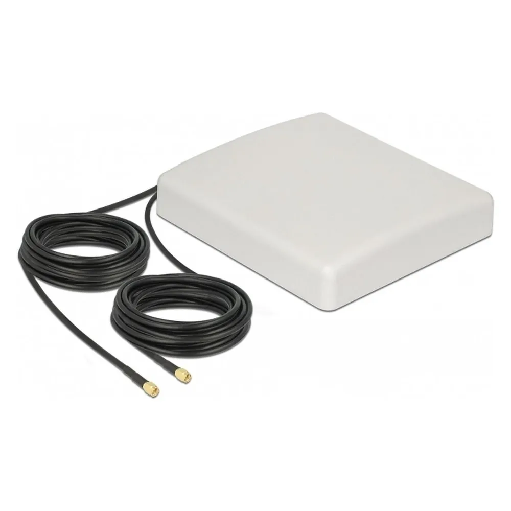 Antenne Delock 89891 Richtantenne 8 dBi SMA 0.698-2.7 GHz Weiss
