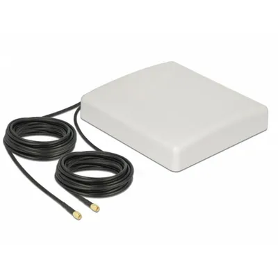 Antenne Delock 89891 Richtantenne 8 dBi SMA 0.698-2.7 GHz Weiss