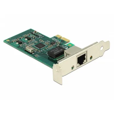 Tarjeta de Red DeLock 89943 PCI Express 1000 Mbit/s Low Profile Intel 82574L