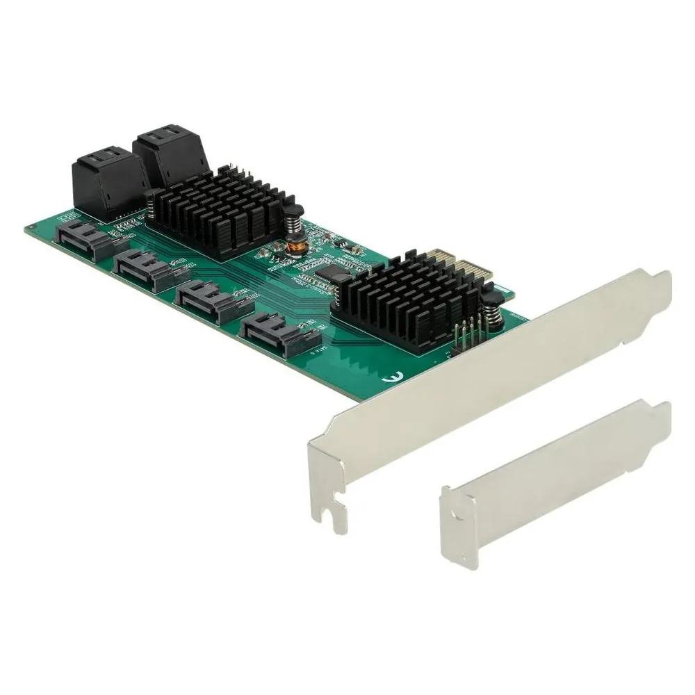 Netzwerkkarte DeLock 90072 PCI Express x1 8x SATA 6 Gbit/s Low Profile