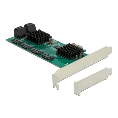 Netzwerkkarte DeLock 90072 PCI Express x1 8x SATA 6 Gbit/s Low Profile