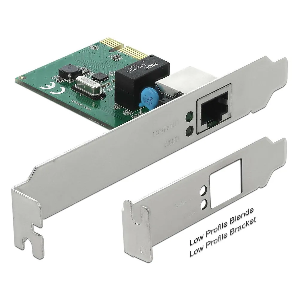 Netzwerkkarte Delock 90381 PCI Express Ethernet 100 Mbit/s Kabelgebunden Intern