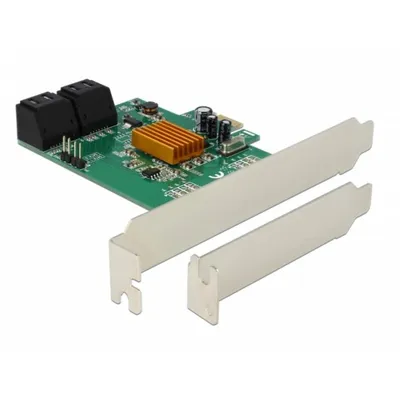 Tarjeta de Red DeLock 90382 PCIe 4xSATA 6 Gbps NCQ S.M.A.R.T TRIM