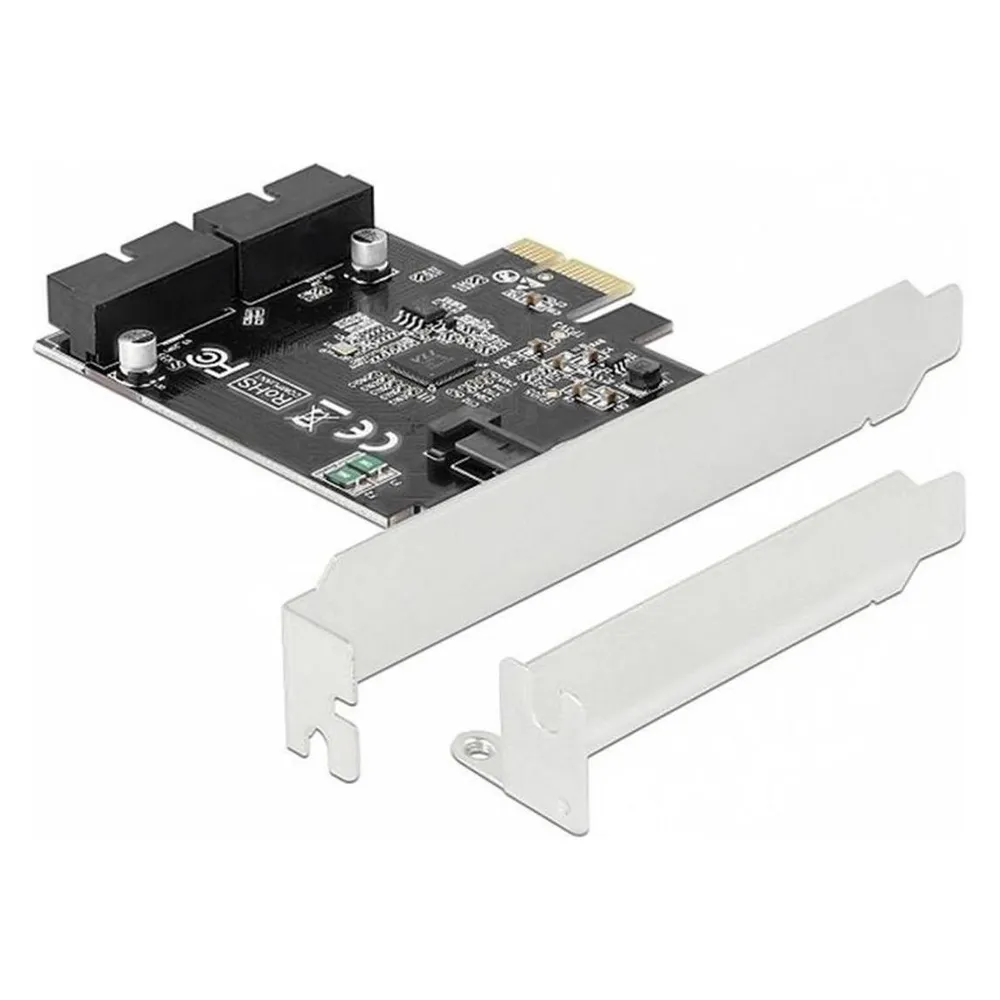 Netzwerkkarte DeLock 90387 PCI Express USB 3.2 Gen 1 5 Gbit/s 2 interne Header