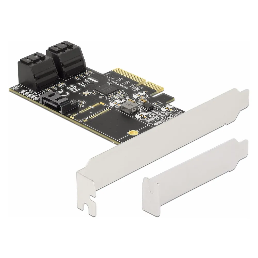 Netzwerkkarte DeLock 90395 PCI Express 6 Gbit s 5x SATA Hot-Swap Low Profile