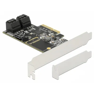 Netzwerkkarte DeLock 90395 PCI Express 6 Gbit s 5x SATA Hot-Swap Low Profile