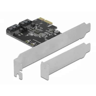 Netzwerkkarte DeLock 90431 PCI Express SATA 6 Gbit/s Dual-Port Hot-Swap LED