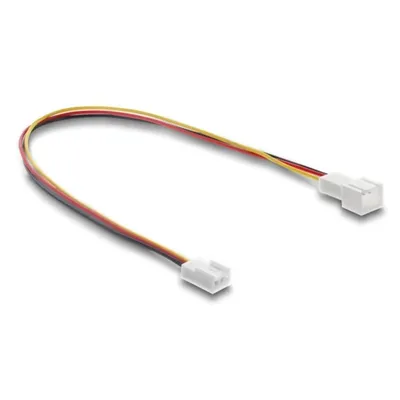Kabel Delock 90870 Lüfterverlängerung 3-polig 30 cm Multicolor