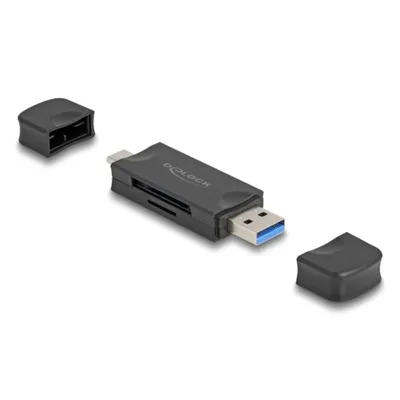 Kartenleser DeLOCK 91020 USB 3.2 Gen 1 Type-A/Type-C