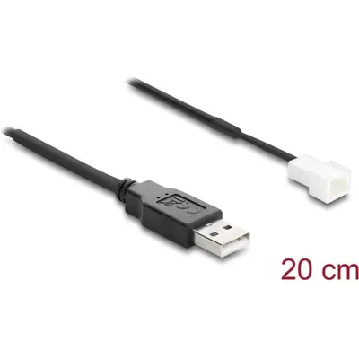 Delock USB 3 Pin Lüfterkabel 20 cm