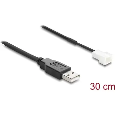 USB 3 Pin Lüfterkabel Delock 30 cm für PC-Lüfter