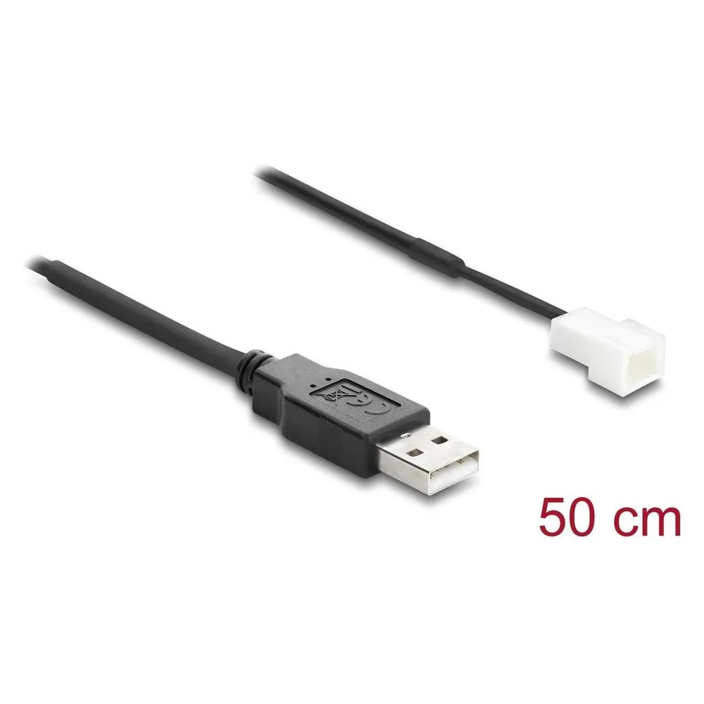 Adapterkabel Delock USB 2.0 Lüfter 3 Pin 50 cm