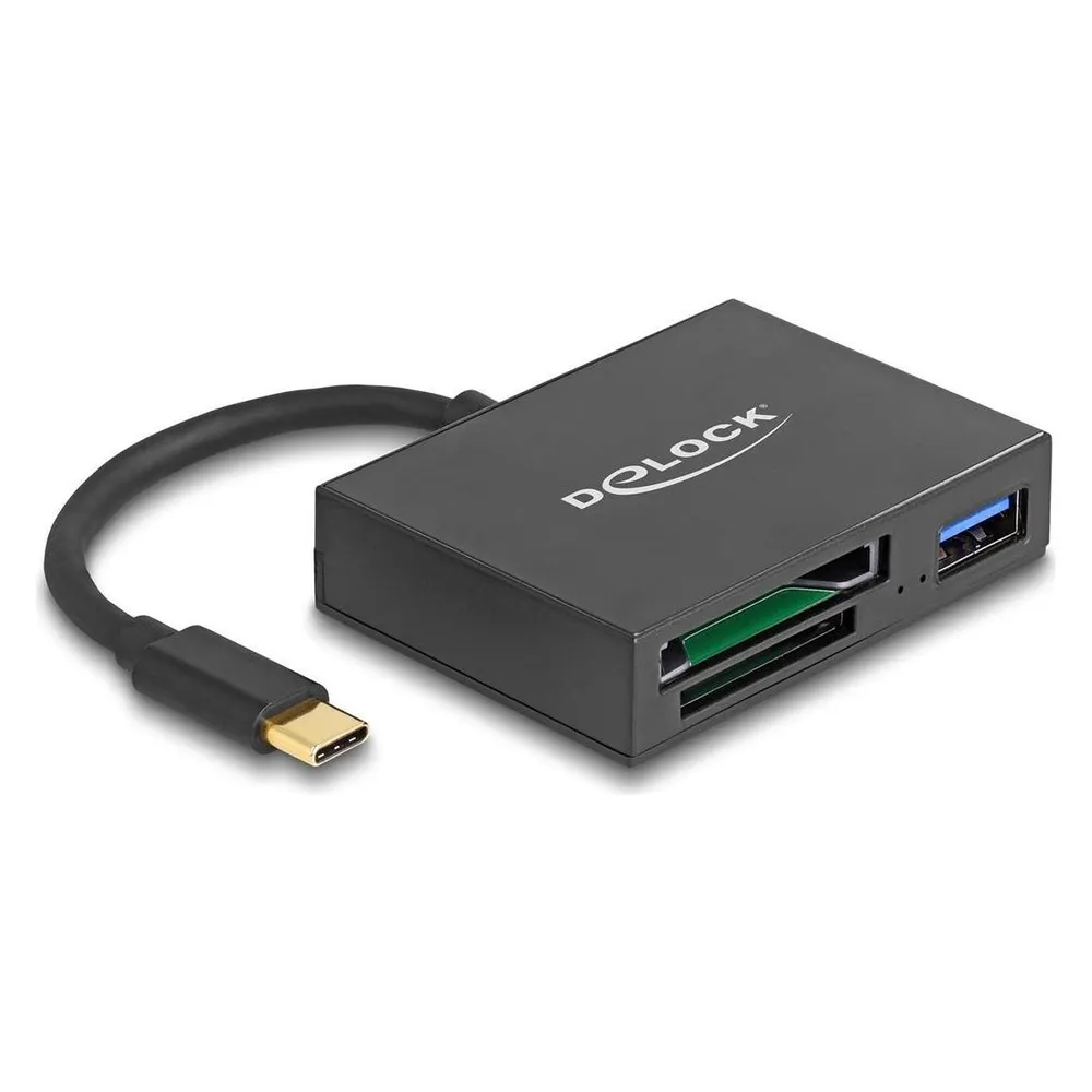 Kartenleser DeLOCK 91711 SD XQD USB 5000 Mbit/s