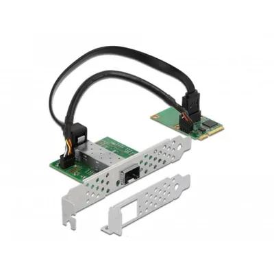 Netzwerkkarte DeLOCK 95267 Mini PCI Express SFP 1 Gbps Optional Flachprofil