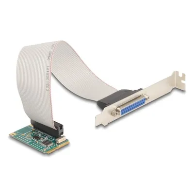 Adapter Delock 95275 Mini PCI Express DB-25 Parallel Buchse