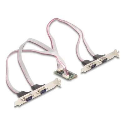 Schnittstellenkarte Delock 95278 Mini PCIe 4x RS 232 fuer POS Systeme