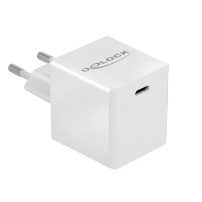 Ladegerät USB-C PD 40W Delock GaN Innen Weiß