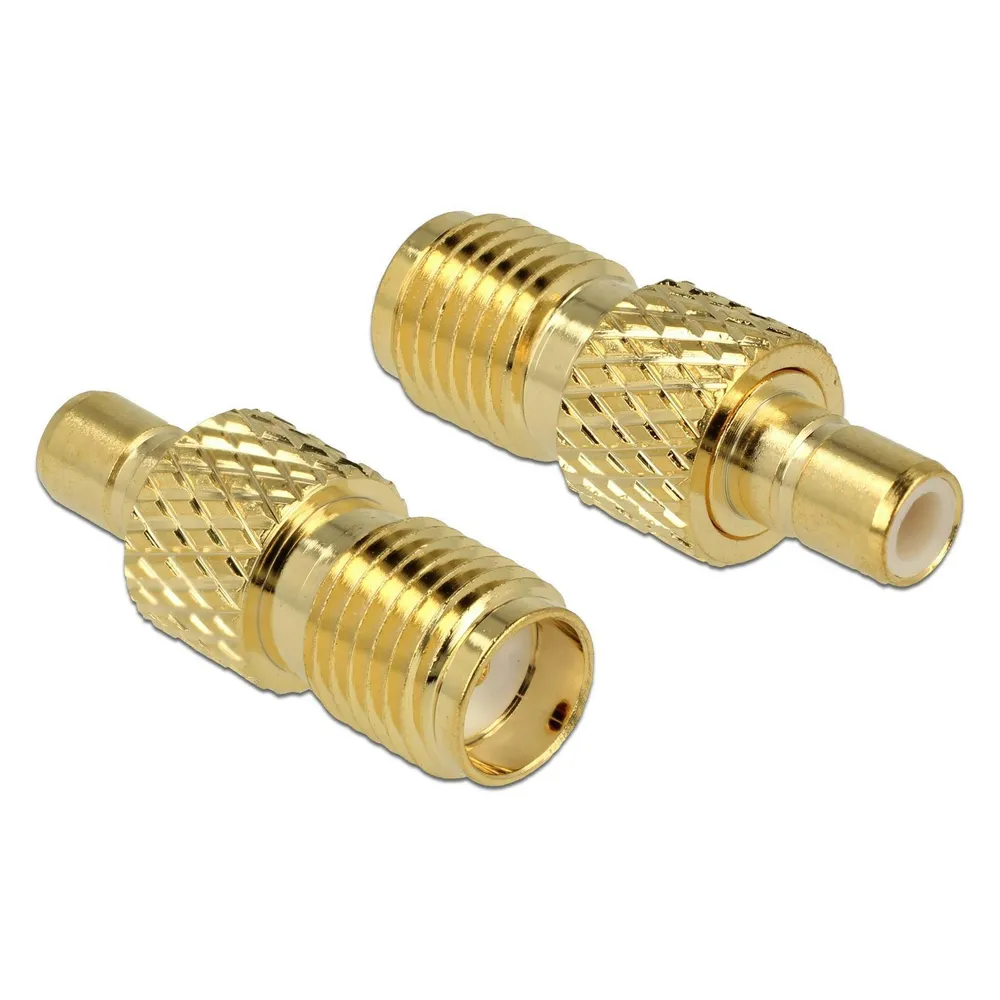 Steckverbinder Delock 88828 SMA auf SMB Stecker vergoldet
