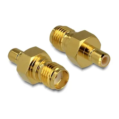 Steckverbinder Delock 88828 SMA auf SMB Stecker vergoldet