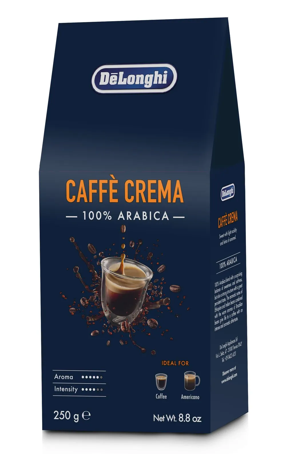 Kaffee DLSC602 CAFFE CREMA 250 g ganze Bohne