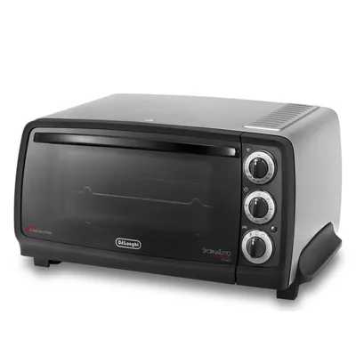 Horno Elektro DeLonghi Sfornatutto 14 L Silber mit Timer und Grillfunktion