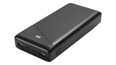 Deltaco Powerbank PB-C1002 mit 30.000 mAh und Power Delivery, max. 18 W