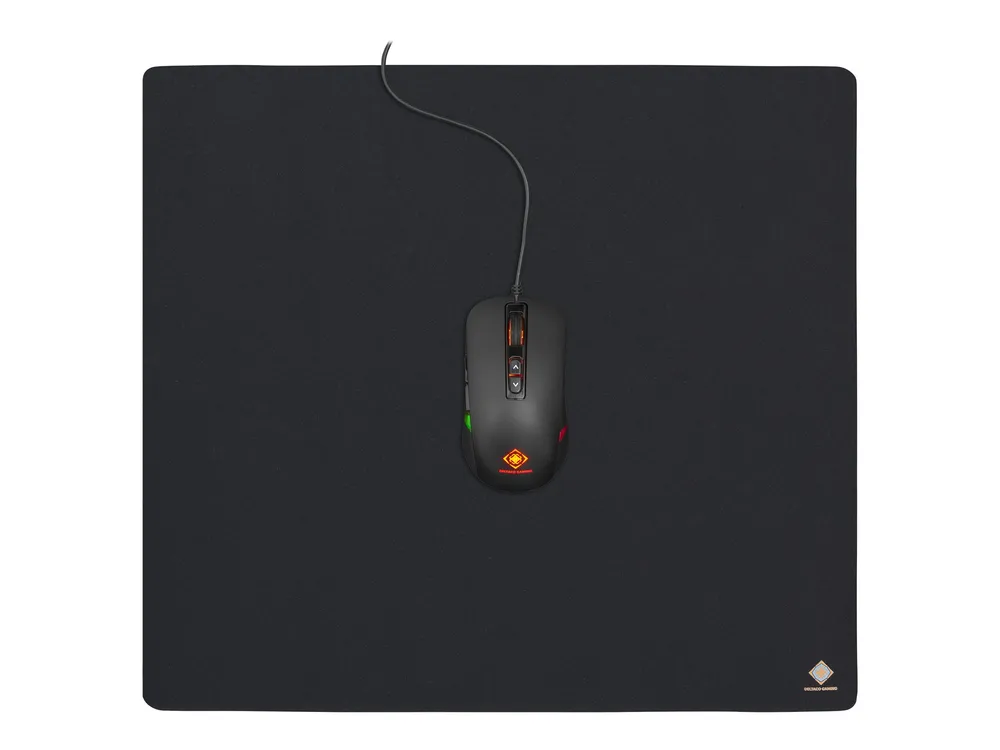 Deltaco Gaming Mauspad Large, 450x400x4mm, schwarz