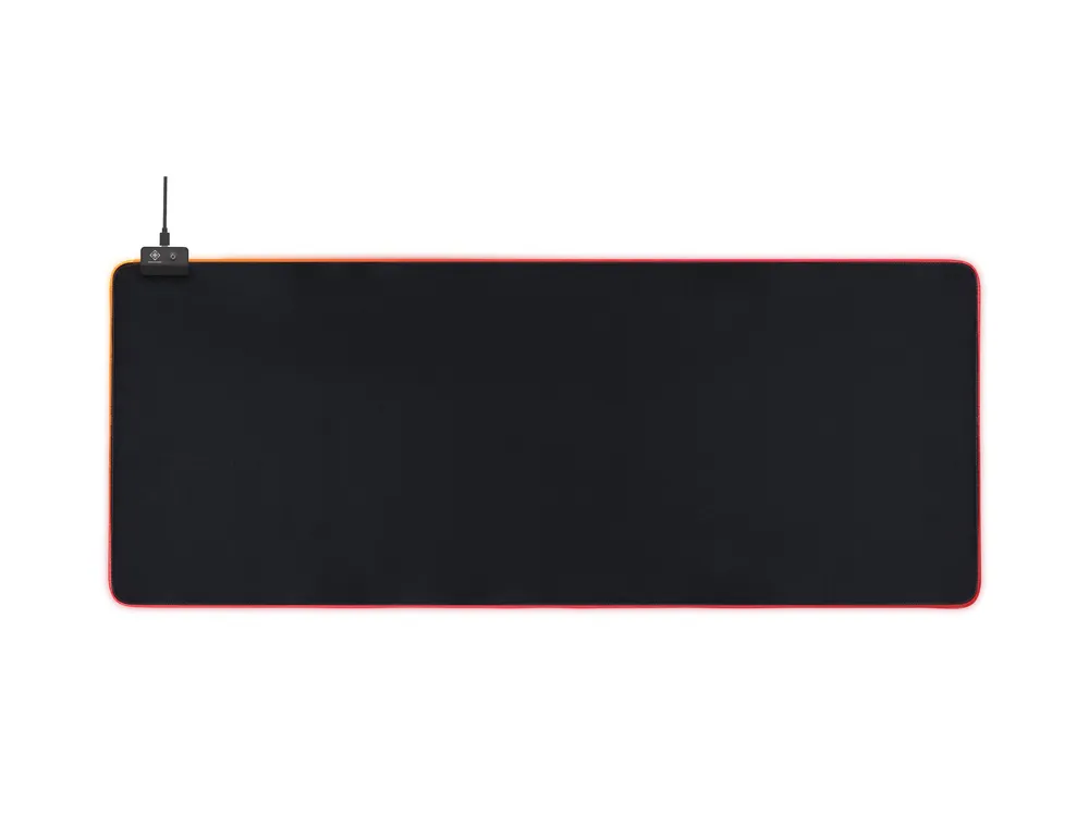 Deltaco DMP310 Gaming Mauspad RGB 900x360 schwarz