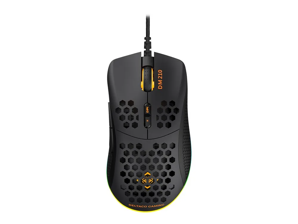 Deltaco DM210 RGB schwarz (Kabelgebunden)